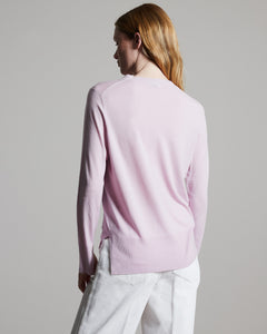 Kid Wool 12.8 Pullover mit Rundhalsausschnitt in rosa